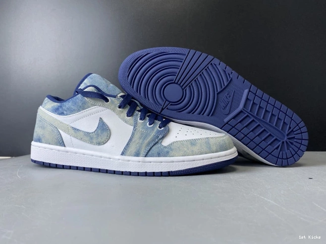 1 Air Low Washed Denim CZ8455-100 Jordan 0708